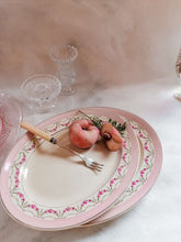 Load image into Gallery viewer, Pink Floral serving Plates