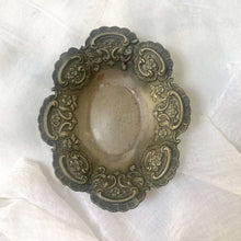 Load image into Gallery viewer, Antique Patina Silver Dish
