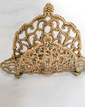 Load image into Gallery viewer, Ornate Brass Letter Rack
