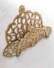 Load image into Gallery viewer, Ornate Brass Letter Rack
