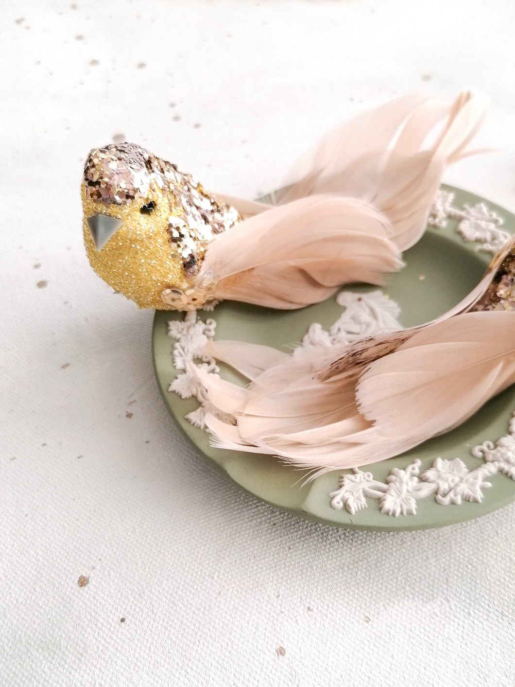 Gold Victorian Style Bird
