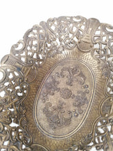 Load image into Gallery viewer, Ornate Italian Brass Bowl/Tray
