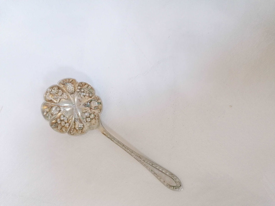 Silver Dessert Serving Spoon