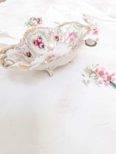 Load image into Gallery viewer, Porcelain footed bon bon dish

